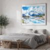 04 - Wrangell–St. Elias National Park Watercolor - Horizontal Art - Digital Download - Bedroom.jpg