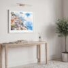 05 - Amalfi Coast Watercolor Art - Horizontal Art - Digital Download - Hallway.jpg
