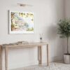 05 - Amalfi Coast with Lemon Trees Watercolor Art - Horizontal Art - Digital Download - Hallway.jpg