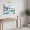 05 - Banff National Park Watercolor - Horizontal Art - Digital Download - Hallway.jpg