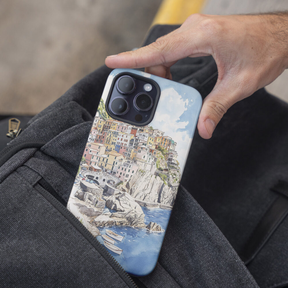 05 - Cinque Terre Watercolor Art Phone Case - Pocket.jpg 05 - Cinque Terre Watercolor Art Phone Case - Pocket.jpg