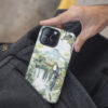 05 - Costa Rica Arenal Volcano Watercolor Art Phone Case - Pocket.jpg