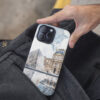 05 - France Louvre Watercolor Art Phone Case - Pocket.jpg