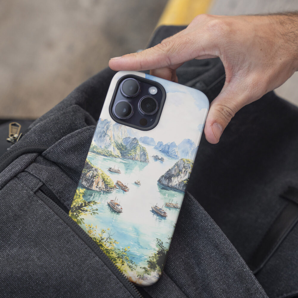 05 - Ha Long Bay Vietnam Watercolor Art Phone Case - Pocket.jpg 05 - Ha Long Bay Vietnam Watercolor Art Phone Case - Pocket.jpg