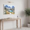 05 - Kings Canyon National Park Watercolor - Horizontal Art - Digital Download - Hallway.jpg