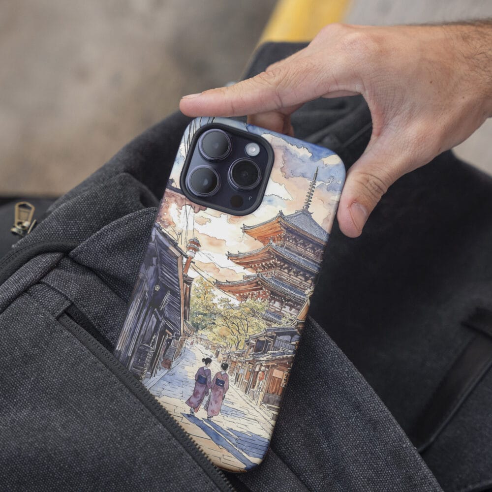 05 - Kyoto Hokan-ji Temple - Watercolor Art Phone Case - Pocket.jpg 05 - Kyoto Hokan-ji Temple - Watercolor Art Phone Case - Pocket.jpg