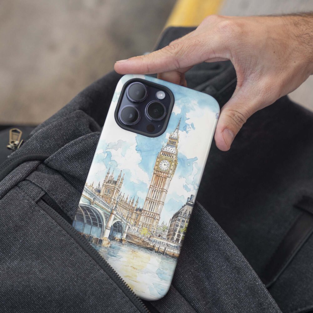 05 - London Big Ben - Watercolor Art Phone Case - Pocket.jpg 05 - London Big Ben - Watercolor Art Phone Case - Pocket.jpg