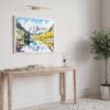 05 - Maroon Bells Aspen CO Watercolor - Horizontal Art - Digital Download - Hallway.jpg