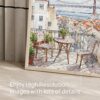 05 - Morning Coffee in Lisbon Watercolor Art - Digital Download - Detail Zoom.jpg