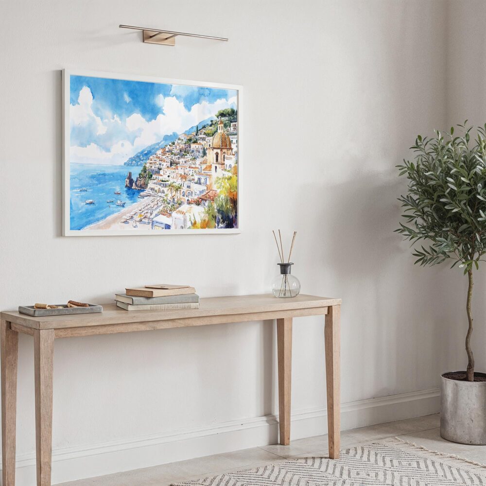 05 - Positano Italy Watercolor Art - Horizontal Art - Digital Download - Hallway.jpg 05 - Positano Italy Watercolor Art - Horizontal Art - Digital Download - Hallway.jpg