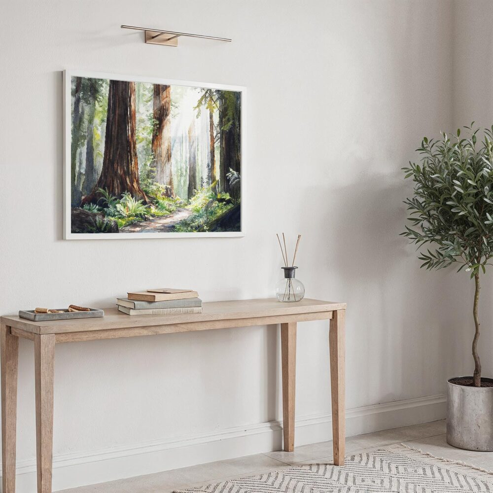 05 - Redwood National Park Watercolor - Horizontal Art - Digital Download - Hallway.jpg 05 - Redwood National Park Watercolor - Horizontal Art - Digital Download - Hallway.jpg