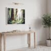 05 - Redwood National Park Watercolor - Horizontal Art - Digital Download - Hallway.jpg