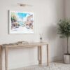 05 - San Francisco Lombard Street Watercolor Art - Horizontal Art - Digital Download - Hallway.jpg