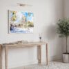 05 - Spain Sagrada Familia Watercolor Art - Horizontal Art - Digital Download - Hallway.jpg