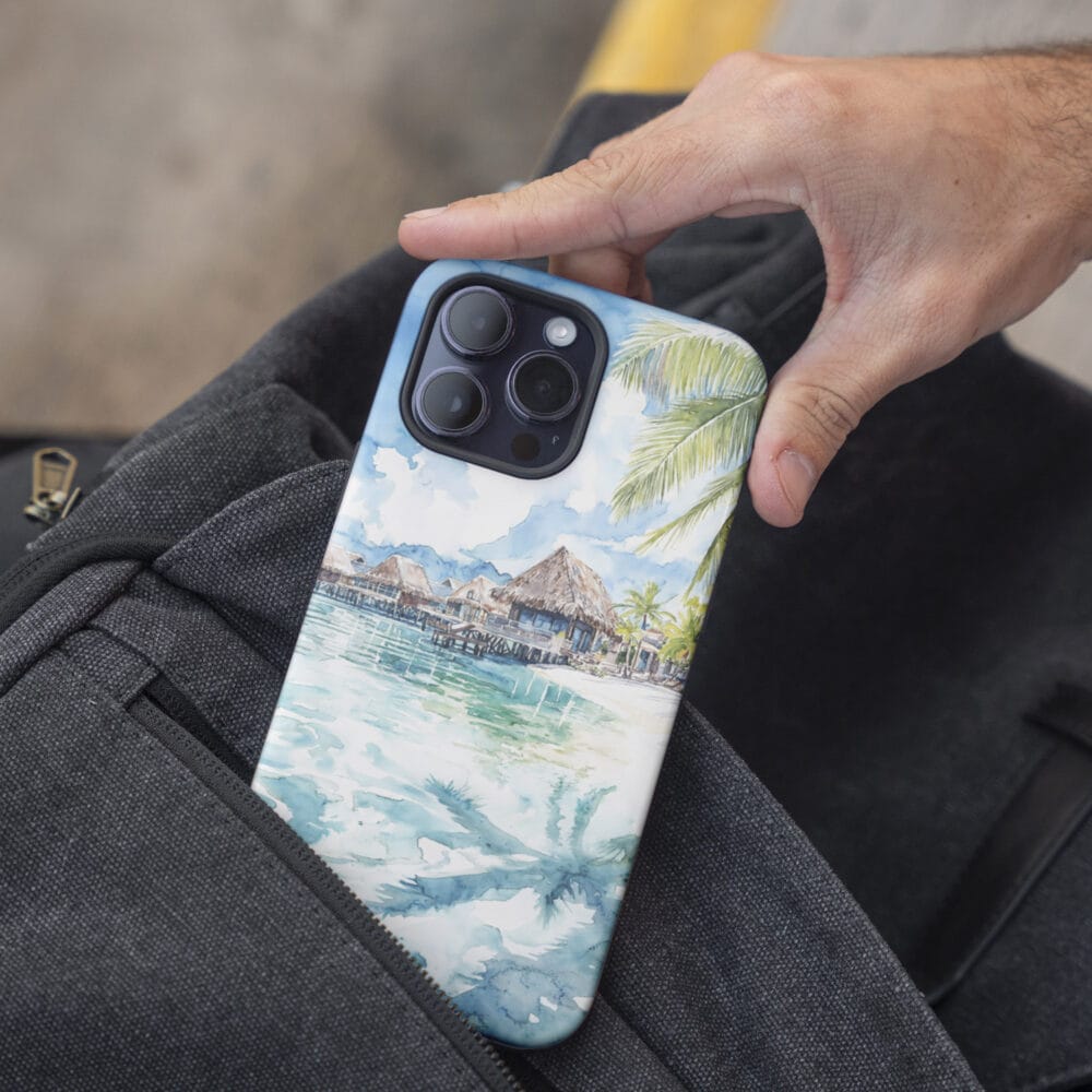 05 - Tahiti Watercolor Art Phone Case - Pocket.jpg 05 - Tahiti Watercolor Art Phone Case - Pocket.jpg