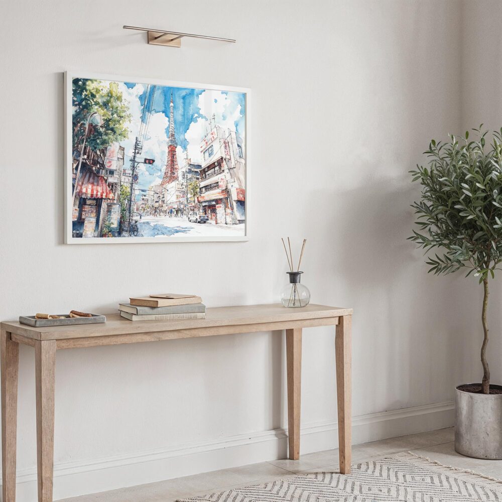 05 - Tokyo Tower Watercolor Art - Horizontal Art - Digital Download - Hallway.jpg 05 - Tokyo Tower Watercolor Art - Horizontal Art - Digital Download - Hallway.jpg