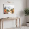 05 - White Mountains National Park Watercolor - Horizontal Art - Digital Download - Hallway.jpg