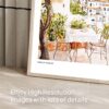 06 - Amalfi Coast with Lemon Trees Watercolor Art - Horizontal Art - Digital Download - Detail Zoom .jpg