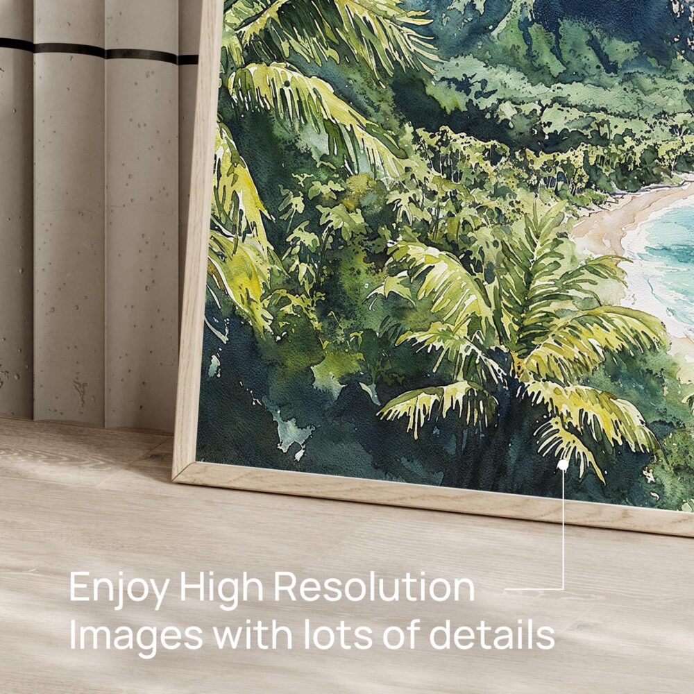 06 - American Samoa National Park Watercolor - Horizontal Art - Digital Download - Detail Zoom.jpg 06 - American Samoa National Park Watercolor - Horizontal Art - Digital Download - Detail Zoom.jpg