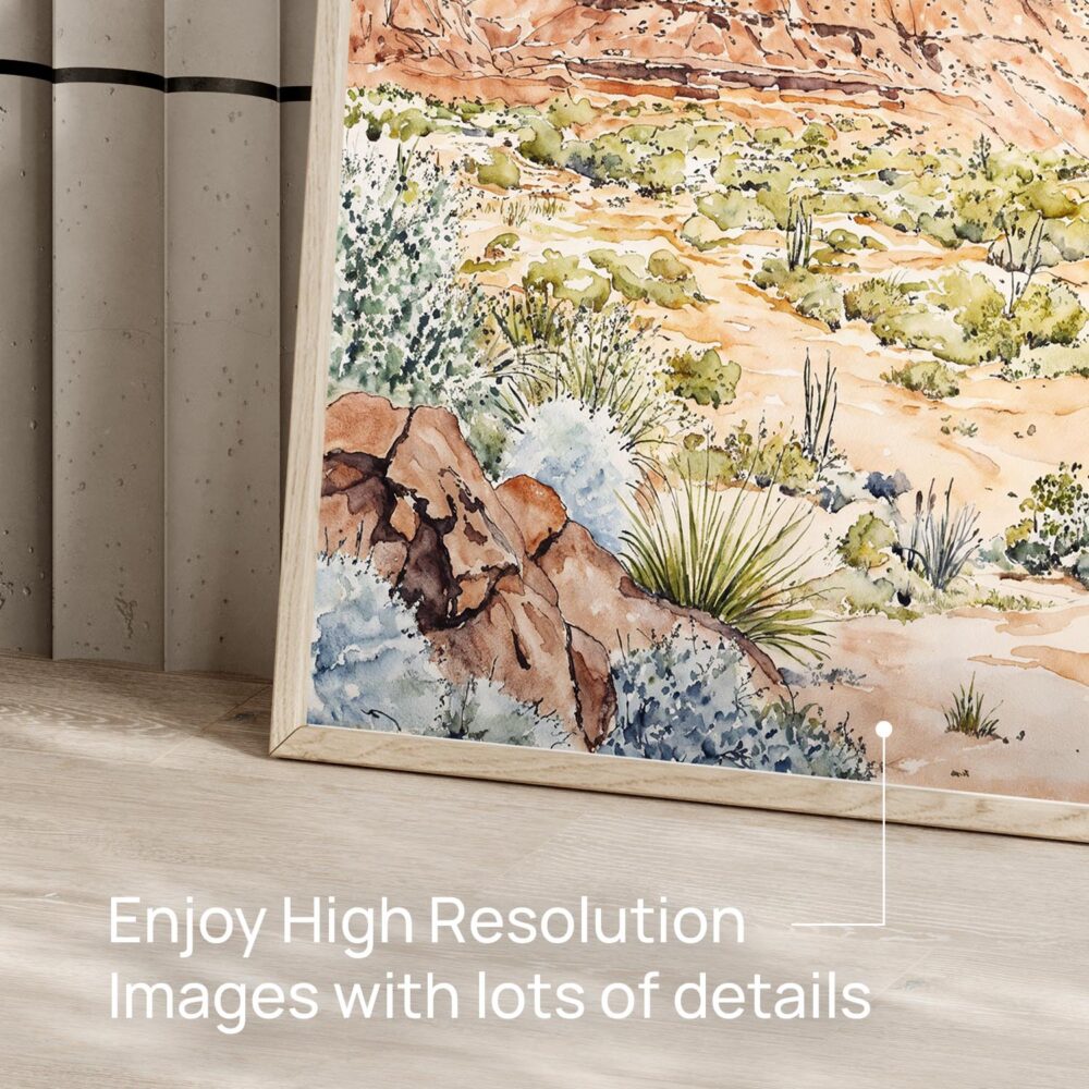 06 - Arizona Desert Watercolor - Horizontal Art - Digital Download - Detail Zoom.jpg 06 - Arizona Desert Watercolor - Horizontal Art - Digital Download - Detail Zoom.jpg