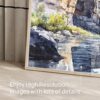 06 - Big Bend National Park Watercolor - Horizontal Art - Digital Download - Detail Zoom.jpg
