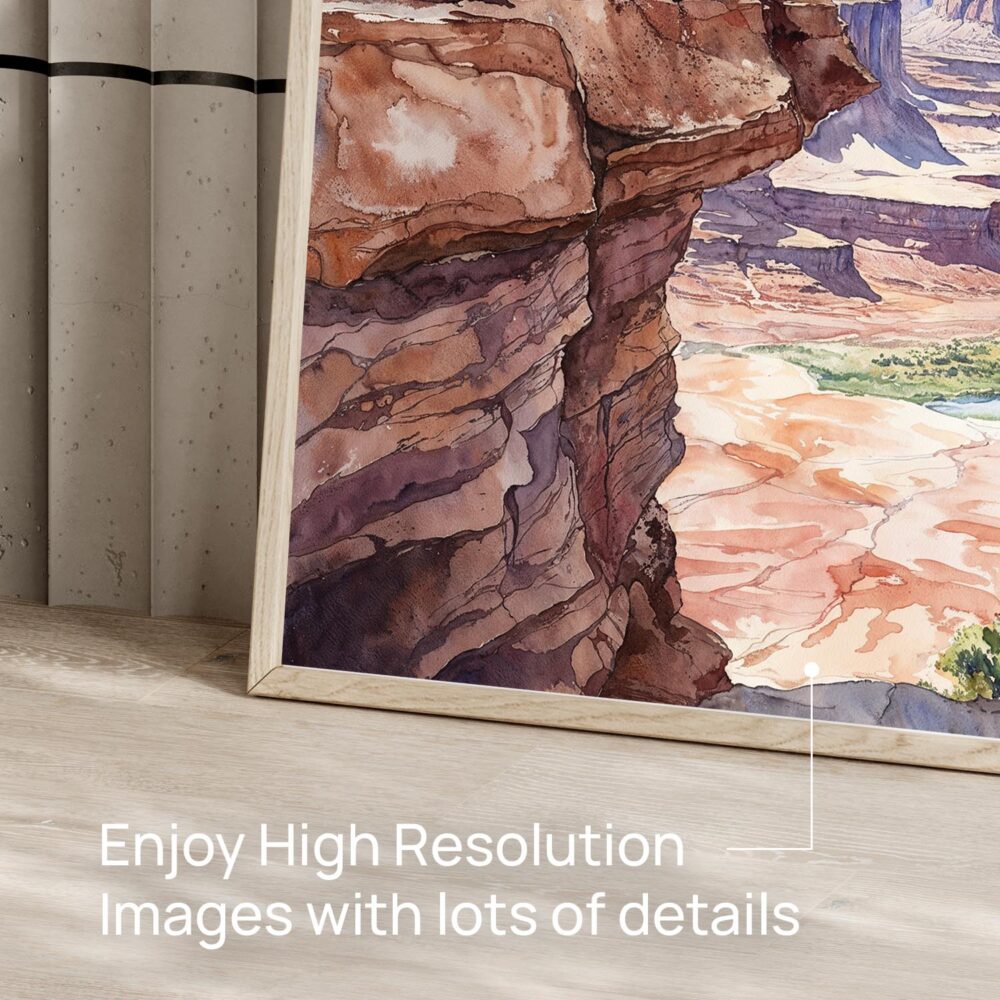 06 - Canyonlands National Park Watercolor - Horizontal Art - Digital Download - Detail Zoom.jpg 06 - Canyonlands National Park Watercolor - Horizontal Art - Digital Download - Detail Zoom.jpg