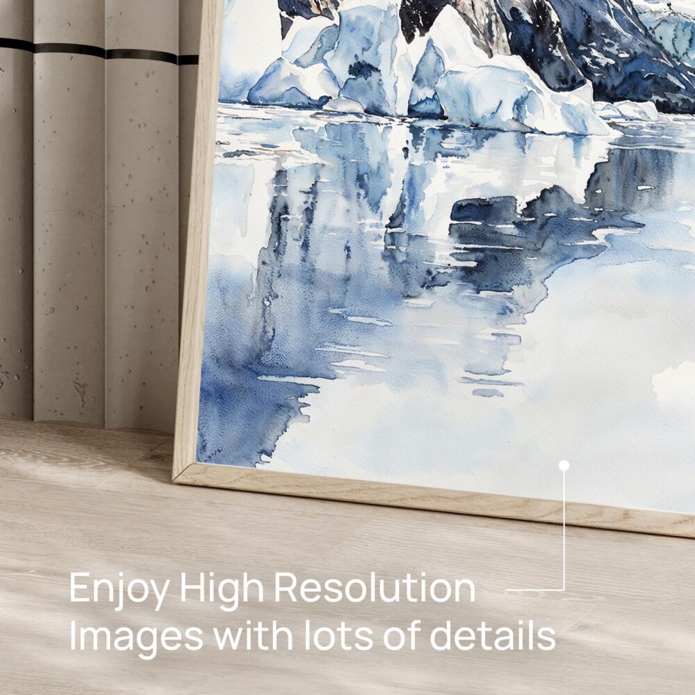 06 - Glacier Bay National Park Watercolor - Horizontal Art - Digital Download - Detail Zoom.jpg 06 - Glacier Bay National Park Watercolor - Horizontal Art - Digital Download - Detail Zoom.jpg