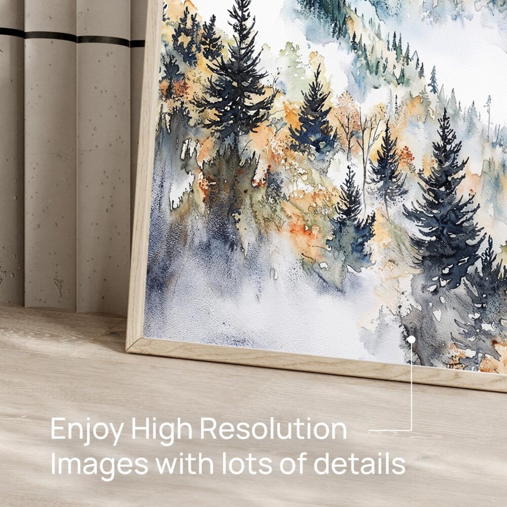 06 - Great Smoky Mountains National Park Watercolor - Horizontal Art - Digital Download - Detail Zoom.jpg 06 - Great Smoky Mountains National Park Watercolor - Horizontal Art - Digital Download - Detail Zoom.jpg