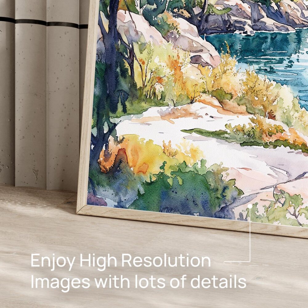 06 - Isle Royale National Park Watercolor - Horizontal Art - Digital Download - Detail Zoom.jpg 06 - Isle Royale National Park Watercolor - Horizontal Art - Digital Download - Detail Zoom.jpg