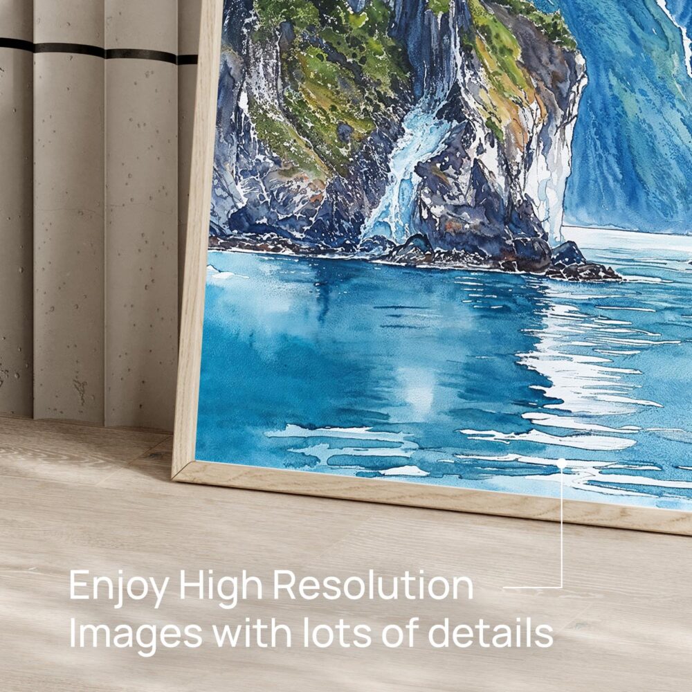 06 - Kenai Fjords National Park Watercolor - Horizontal Art - Digital Download - Detail Zoom.jpg 06 - Kenai Fjords National Park Watercolor - Horizontal Art - Digital Download - Detail Zoom.jpg