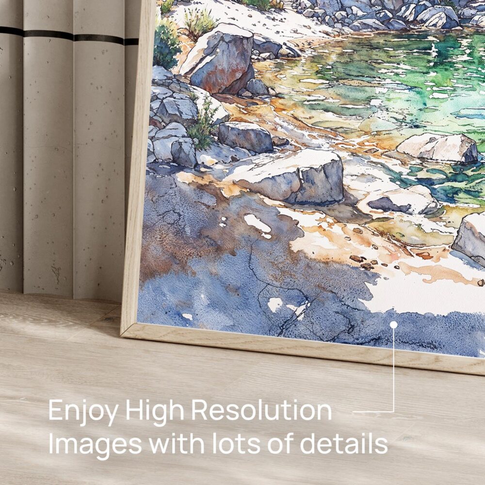 06 - Lake Tahoe Watercolor - Horizontal Art - Digital Download - Detail Zoom.jpg 06 - Lake Tahoe Watercolor - Horizontal Art - Digital Download - Detail Zoom.jpg