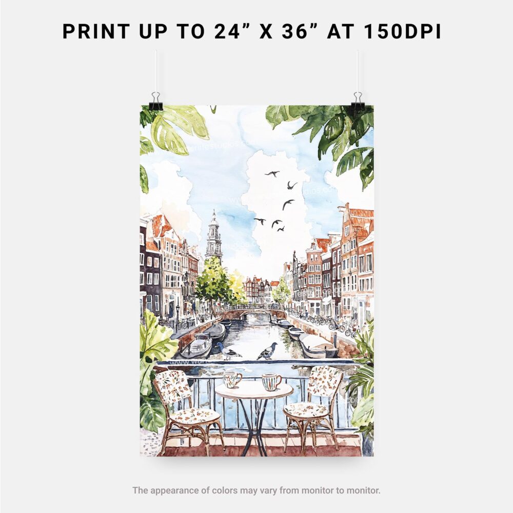 06 - Morning Coffee in Amsterdam Watercolor Art - Digital Download - Print Size.jpg 06 - Morning Coffee in Amsterdam Watercolor Art - Digital Download - Print Size.jpg