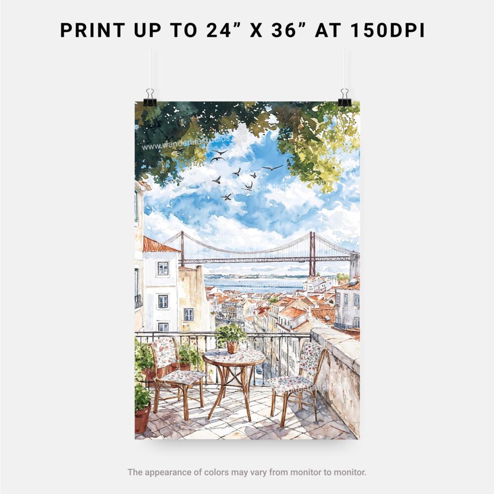 06 - Morning Coffee in Lisbon Watercolor Art - Digital Download - Print Size.jpg 06 - Morning Coffee in Lisbon Watercolor Art - Digital Download - Print Size.jpg