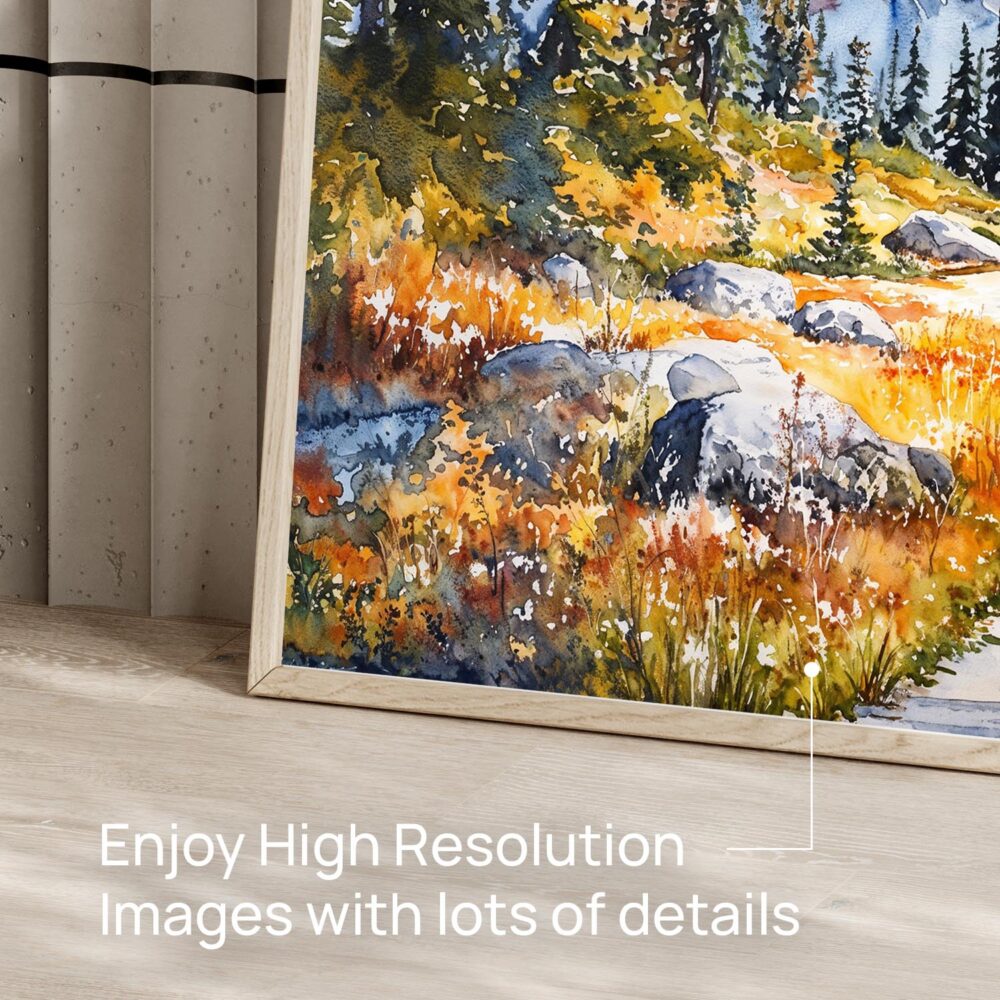 06 - Mount Rainier National Park Watercolor - Horizontal Art - Digital Download - Detail Zoom.jpg 06 - Mount Rainier National Park Watercolor - Horizontal Art - Digital Download - Detail Zoom.jpg