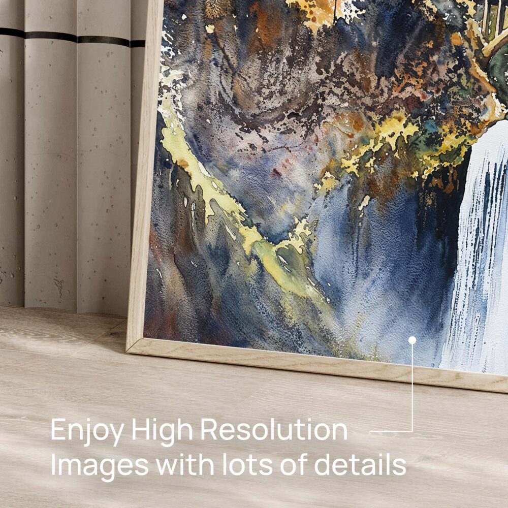 06 - Multnomah Falls Watercolor - Horizontal Art - Digital Download - Detail Zoom.jpg 06 - Multnomah Falls Watercolor - Horizontal Art - Digital Download - Detail Zoom.jpg