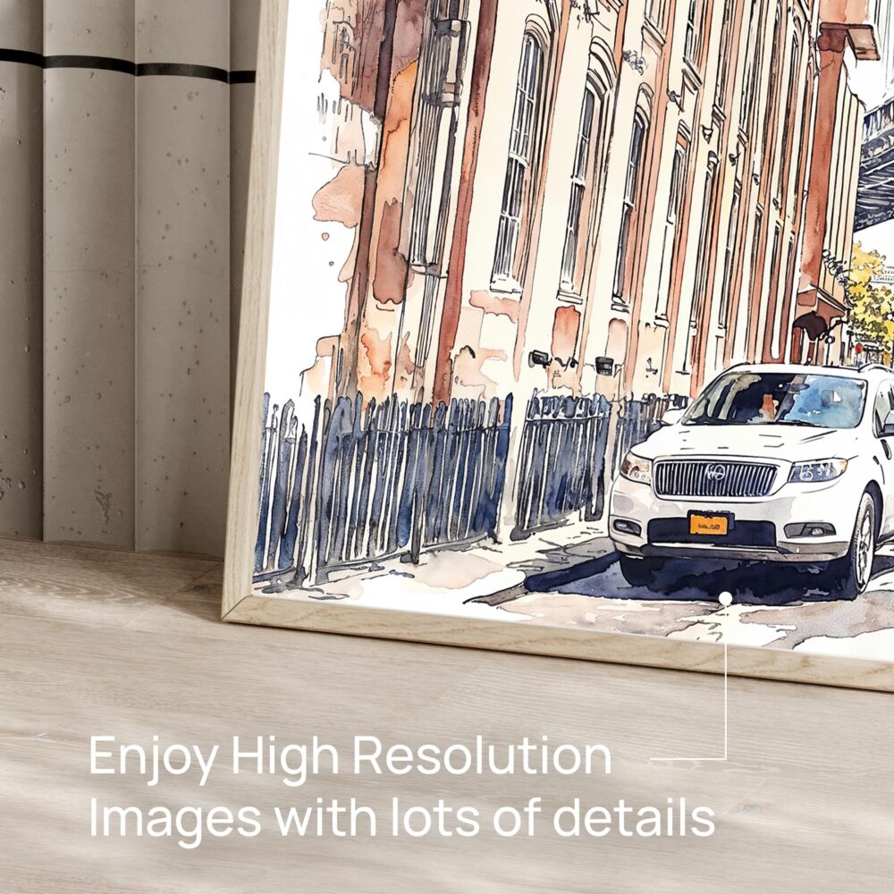 06 - NYC Manhattan Bridge Watercolor Art - Horizontal Art - Digital Download - Detail Zoom .jpg 06 - NYC Manhattan Bridge Watercolor Art - Horizontal Art - Digital Download - Detail Zoom .jpg