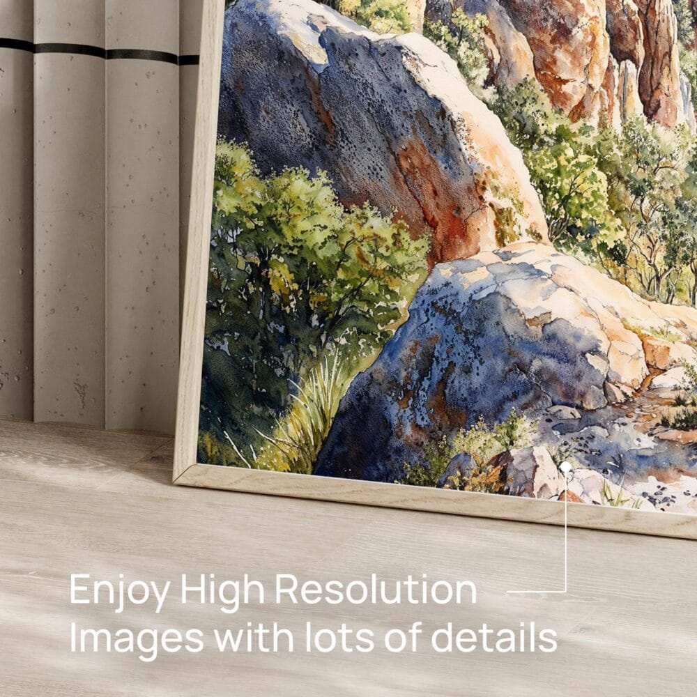 06 - Pinnacles National Park Watercolor - Horizontal Art - Digital Download - Detail Zoom.jpg 06 - Pinnacles National Park Watercolor - Horizontal Art - Digital Download - Detail Zoom.jpg