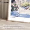 06 - San Francisco Painted Ladies Watercolor Art - Horizontal Art - Digital Download - Detail Zoom .jpg