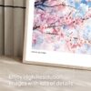 06 - Tokyo Skytree During Sakura Season Watercolor Art - Horizontal Art - Digital Download - Detail Zoom .jpg