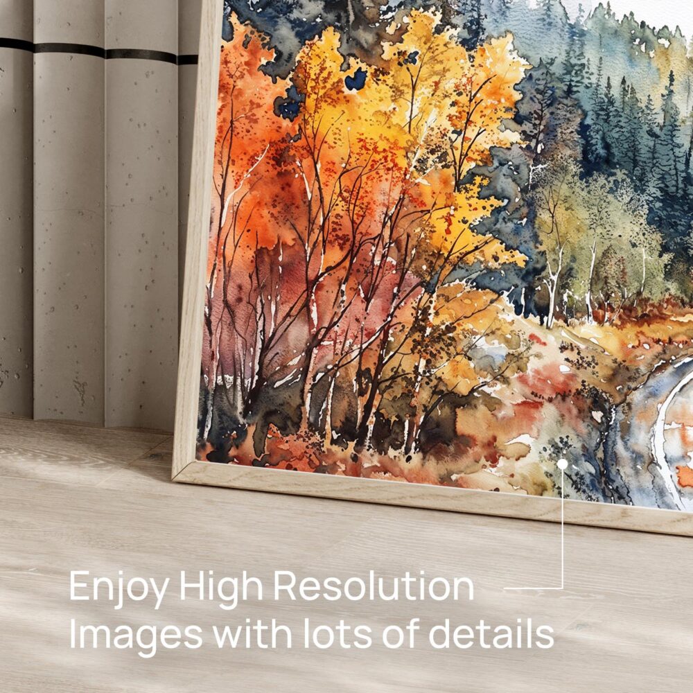 06 - White Mountains National Park Watercolor - Horizontal Art - Digital Download - Detail Zoom.jpg 06 - White Mountains National Park Watercolor - Horizontal Art - Digital Download - Detail Zoom.jpg