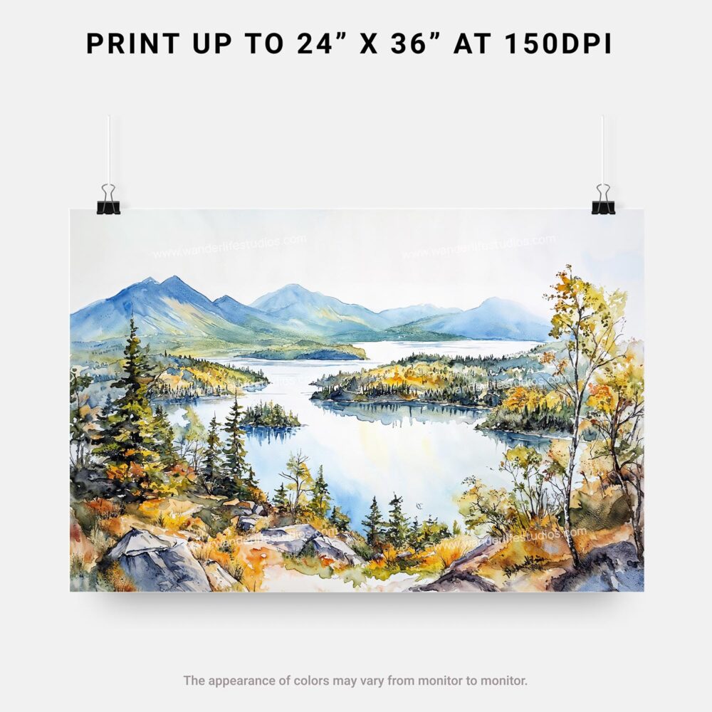 07 - Adirondack Mountains Watercolor - Horizontal Art - Digital Download - Print Size.jpg 07 - Adirondack Mountains Watercolor - Horizontal Art - Digital Download - Print Size.jpg