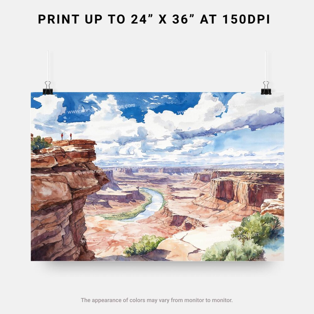 07 - Canyonlands National Park Watercolor - Horizontal Art - Digital Download - Print Size.jpg 07 - Canyonlands National Park Watercolor - Horizontal Art - Digital Download - Print Size.jpg