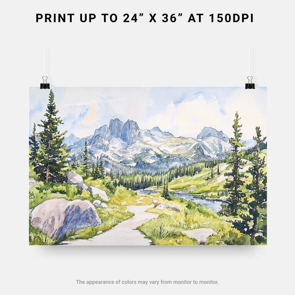 07 - Colorado Rocky Mountains National Park Watercolor - Horizontal Art - Digital Download - Print Size.jpg 07 - Colorado Rocky Mountains National Park Watercolor - Horizontal Art - Digital Download - Print Size.jpg