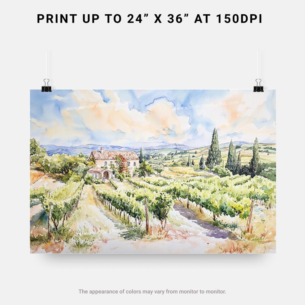 07 - Napa Valley Watercolor - Horizontal Art - Digital Download - Print Size.jpg 07 - Napa Valley Watercolor - Horizontal Art - Digital Download - Print Size.jpg
