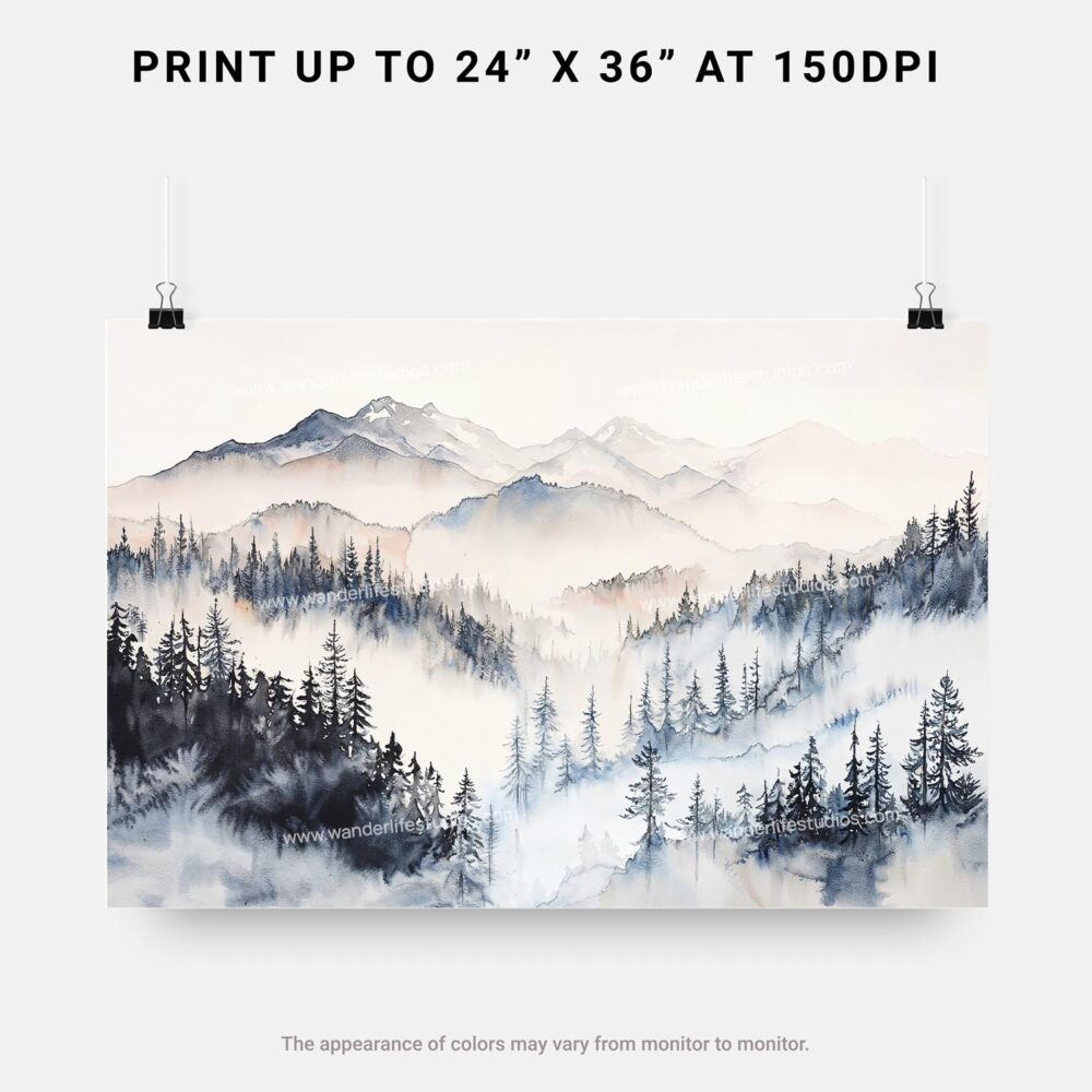 07 - Pacific Northwest Watercolor - Horizontal Art - Digital Download - Print Size.jpg 07 - Pacific Northwest Watercolor - Horizontal Art - Digital Download - Print Size.jpg