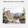 07 - Pinnacles National Park Watercolor - Horizontal Art - Digital Download - Print Size.jpg