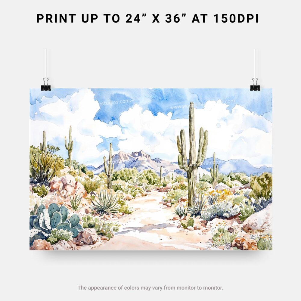07 - Saguaro National Park Watercolor - Horizontal Art - Digital Download - Print Size.jpg 07 - Saguaro National Park Watercolor - Horizontal Art - Digital Download - Print Size.jpg