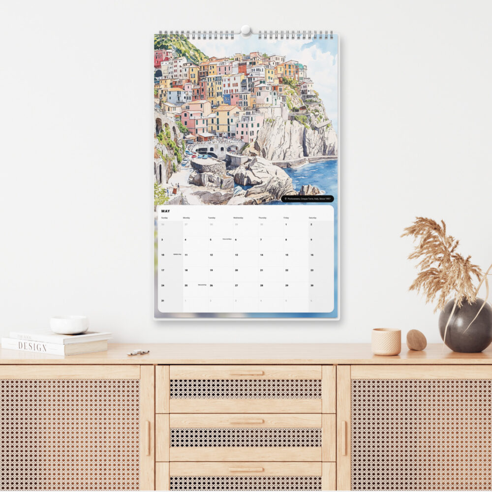 2026 UNESCO World Heritage Sites Wall Calendar - Above COnsole 2026 UNESCO World Heritage Sites Wall Calendar - Above COnsole