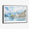 01 - 00 - Framed Interlaken Watercolor - Horizontal Canvas Print - Main.jpg