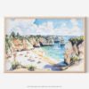 01 - 01 - Portugal Algarve Watercolor - Horizontal Art - Digital Download - Main.jpg